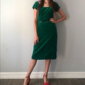 ‼️❗️SOLD❗️‼️50s/60s velvet sheath dress